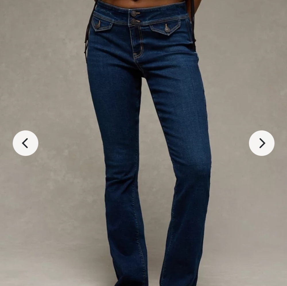 NWT Size 10 Short American Eagle Kick Boot Jeans